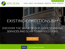 Tablet Screenshot of epicscan.com
